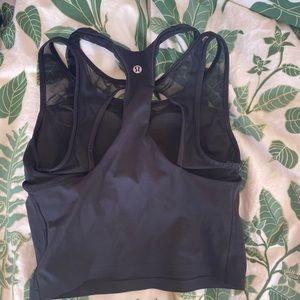 Lululemon sports bra longline crop